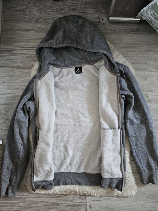 Bluza z kapturem Air Jordan Jumpman Nike Swoosh Rozmiar M Szara