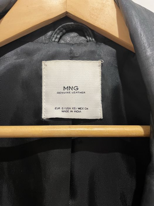 Шкіряна куртка Mango