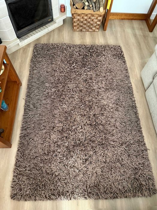 Tapete de Sala 210x140 cm - Pelo Alto - Bom Estado
