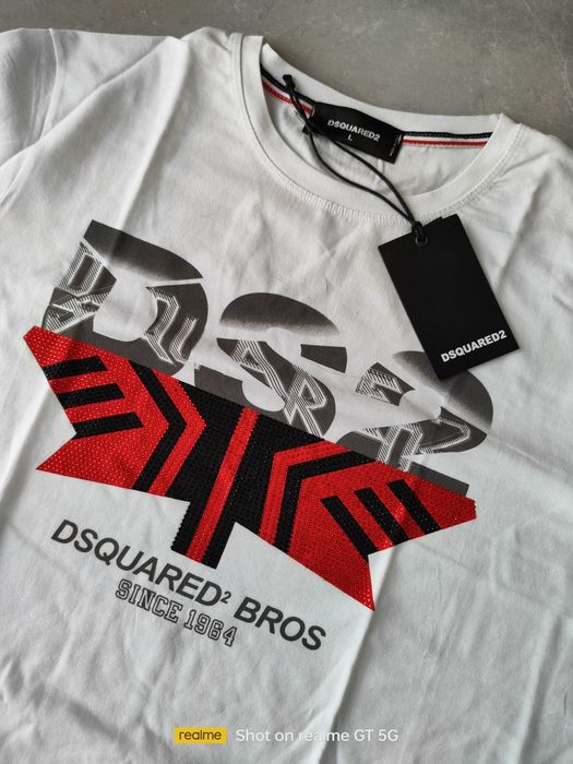 T-shirt typu Dsquared2 (L,XL)