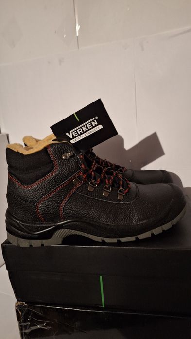 Buty nowe męskie robocze zimowe ze stalowym podnoskiem rozmiar 45