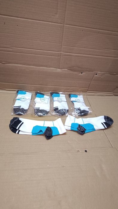 Skarpetki na ostrogi piętowe rozmiar L-XL 6par.