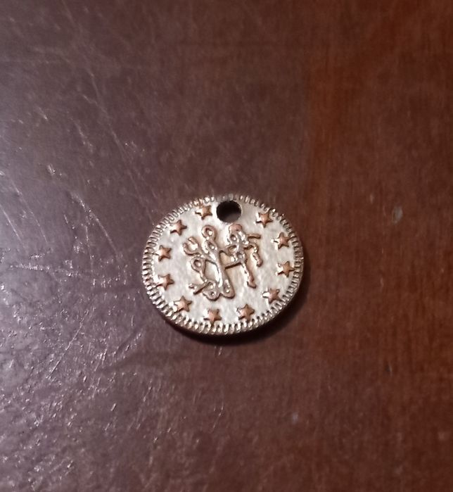 Medalha/moeda do Império otomano