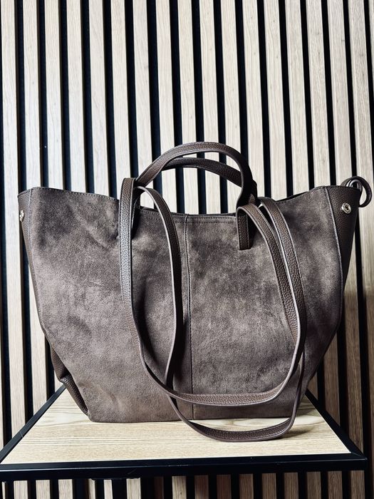 Dwie nowe zamszowe torebki polenka i gallantry