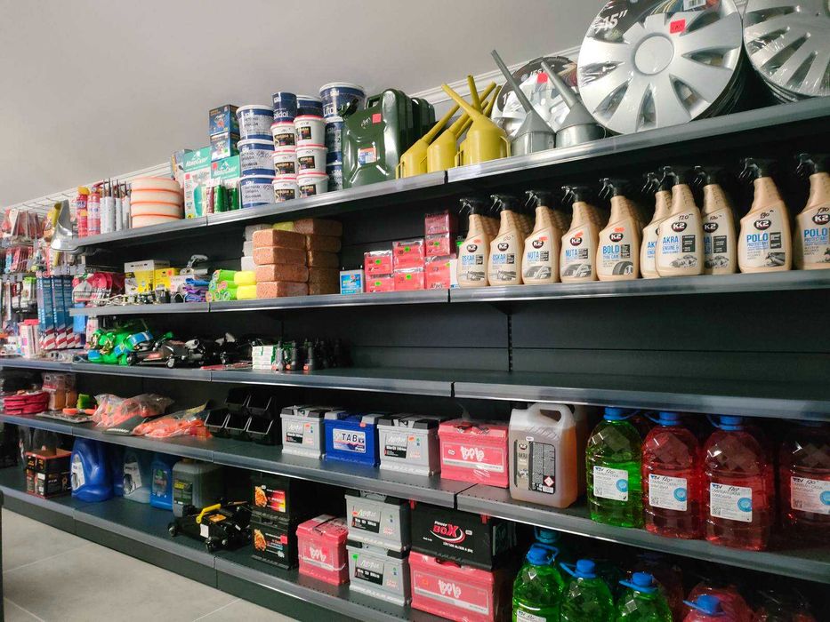 Стелажі, каси, холодильники в магазин. Гранти на торгове обладнання