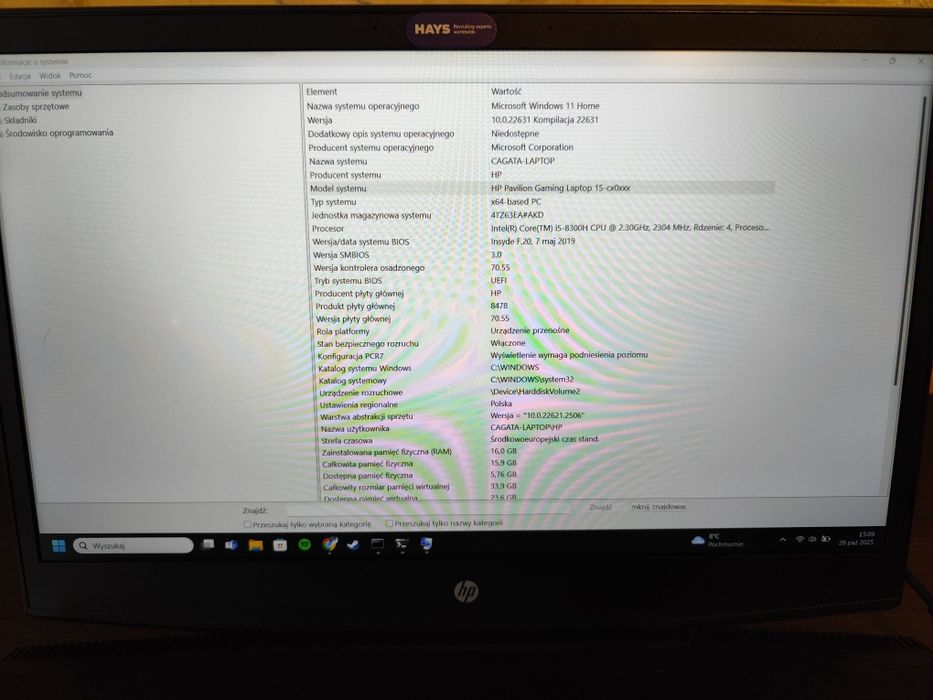 HP Pavilion Gaming 15
