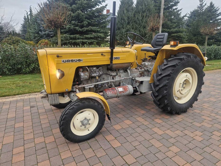 Ursus C360. Rok 1982. Opony Radialne.