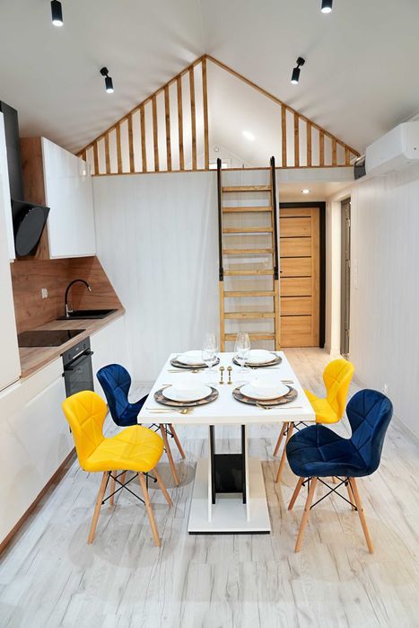 Domek mobilny z antresolą-NOWY! Ogrzewanie podłogowe-wysoki standard!