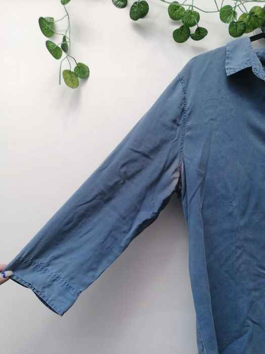 Blusa Azul da Massimo Dutti