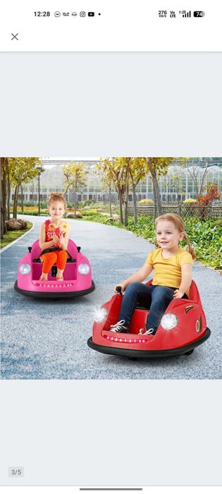 Elektryczny samochodzik jeździk dla dzieci 360°