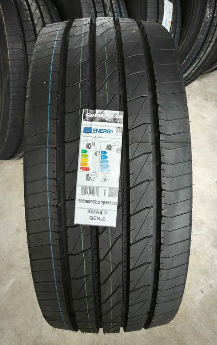 NOWE opony 385/65R22.5 Goodyear KMAX S G2 HL - wzmocnione -cena BRUTTO