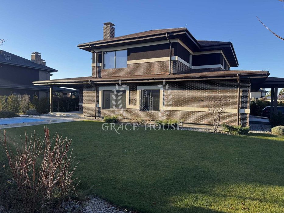 Продаж нового сучасного будинку з ремонтом 287 м², 10 сот, Ходосіївка