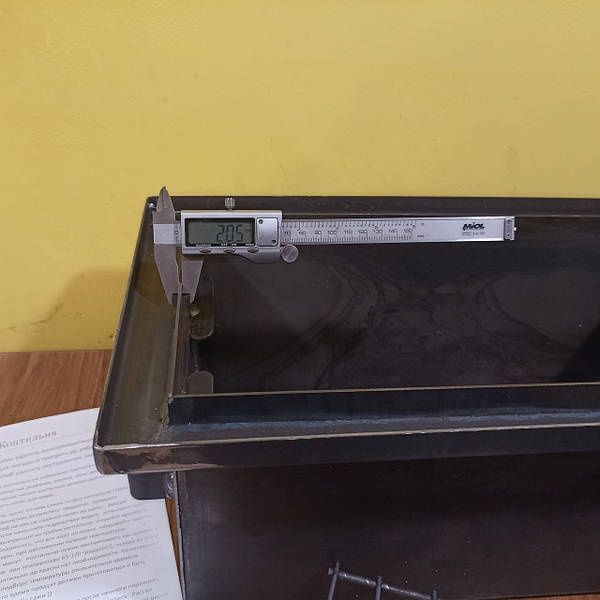 Коптильня горячего копчения с термометром