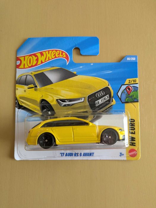 Hot Wheels ’17 Audi RS 6 Avant – HW Euro 2/10 – 66/250