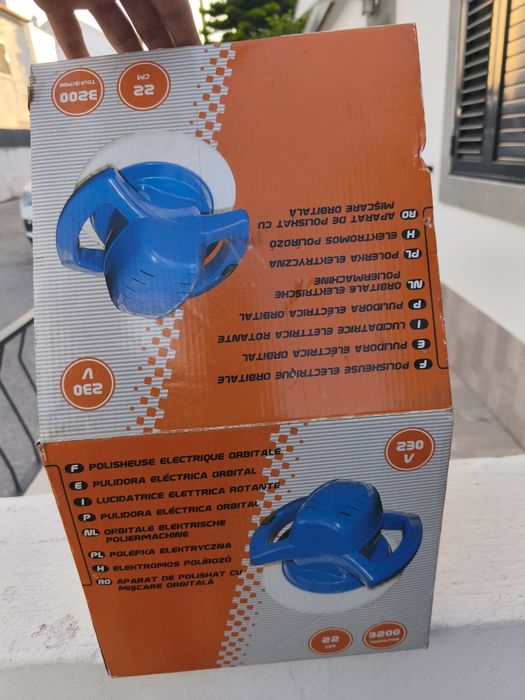 Polidora elétrica rotativa