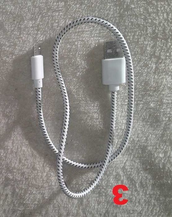 USB для даних та заряджання гаджетів - USB на type C, micro-USB, iPhone