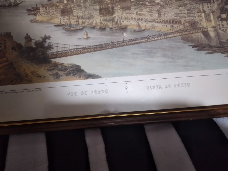 Quadro com muldura Ponte D Luis