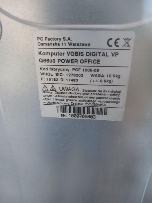 Komputer Digital Vobis z monitorem Philips