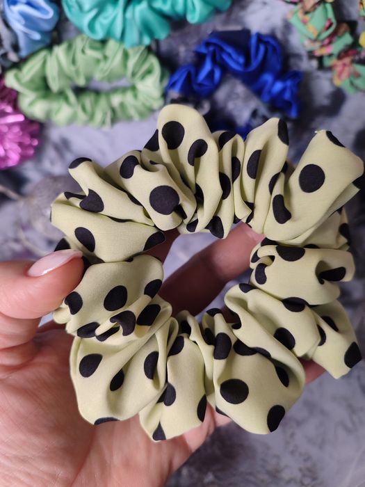 Scrunchie do włosów rozm M Silk