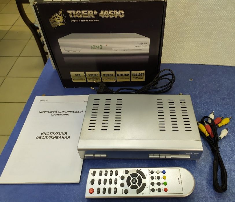 Спутниковый SDTV ресивер Tiger 4050C б/у