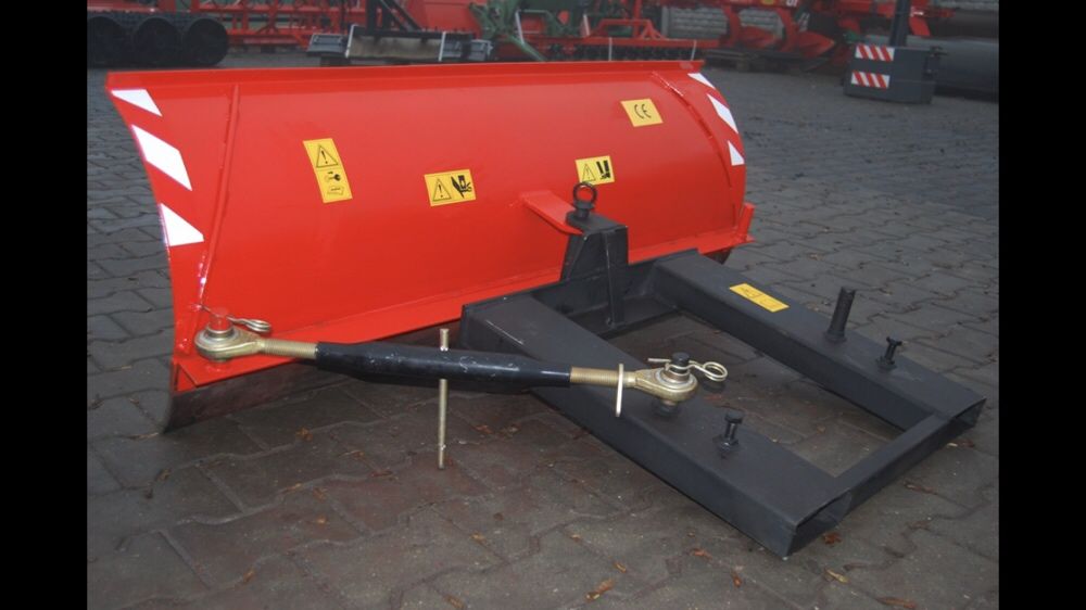 Plug do śniegu do wózka widłowego 150 cm guma na widły widlak szufla