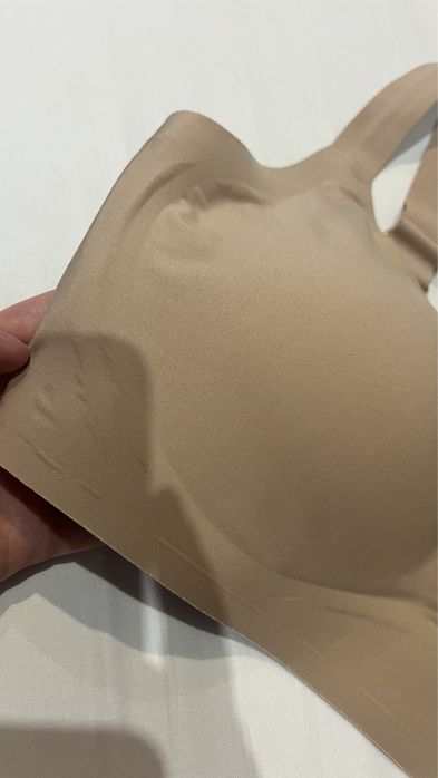 Безшовний бюстгалтер топ бежевий ORHIDEJA