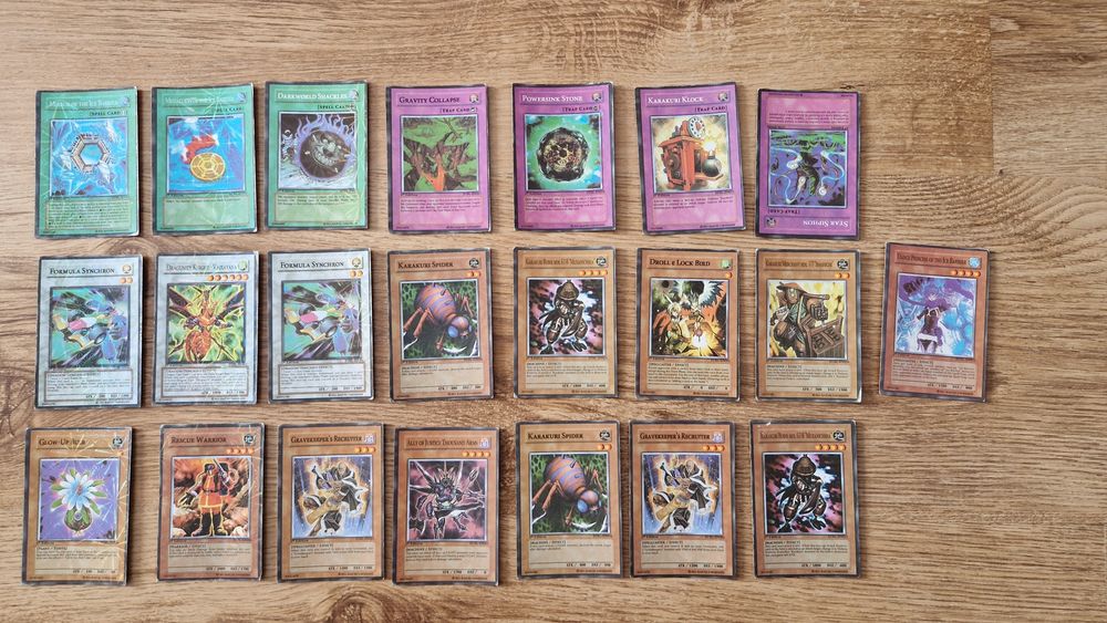 Karty yu gi oh 22 szt.