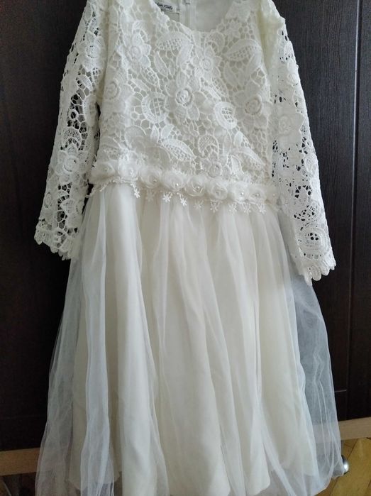 Біле плаття для дівчинки, може бути на Причастя