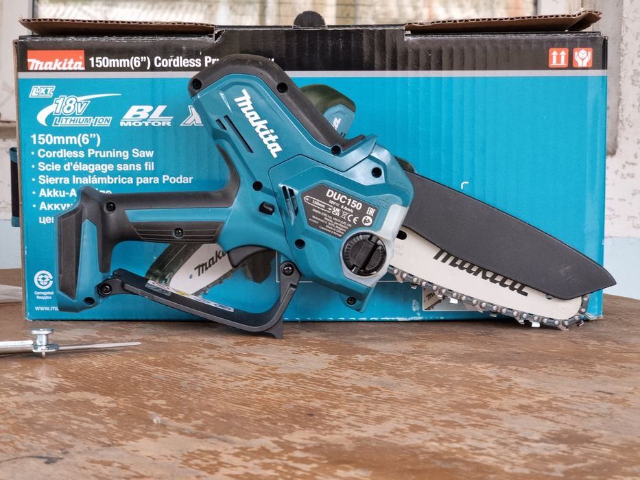 Ланцюгова пила Makita DUC150Z + кобура. міні пилка, гілкоріз