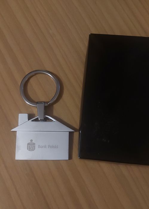 Brelok Dom z grawerem PKO Bank Polski