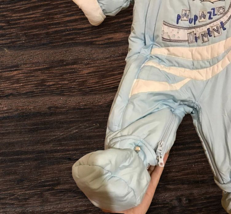 Комбінезон 3-6 м трансформер теплий термо pilguni iso soft