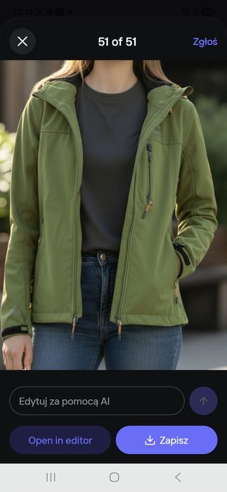 MacKinley kurtka damska oversize
