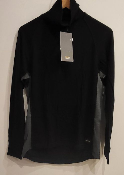 DEVOLD - Bluzka termoaktywna z wełny Merino.