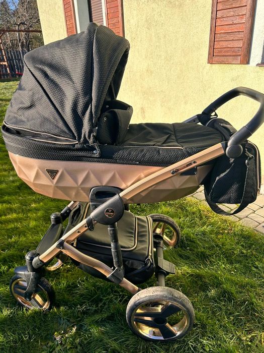 Wózek Junama Diamond Mirror Satin 2 w 1