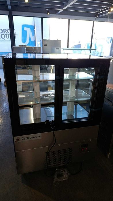 Vitrine frio pastelaria, padaria, cafe