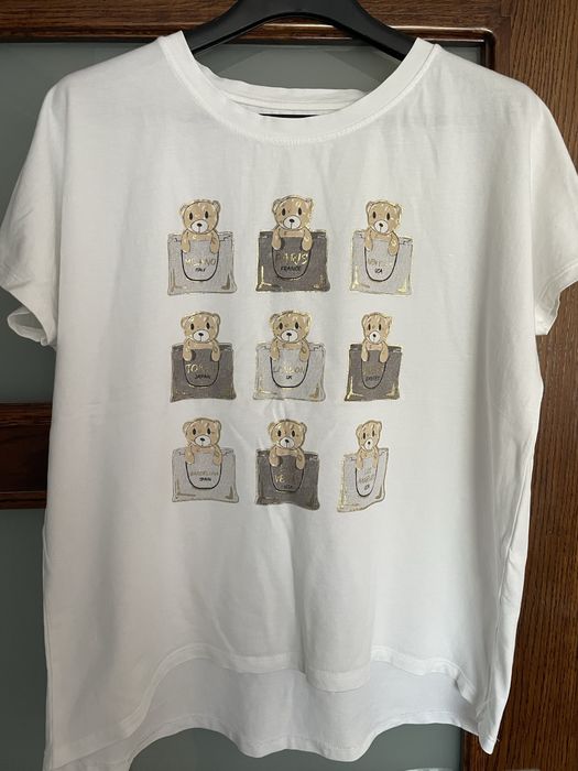 Bluzka koszulka T-shirt rozmiar uniwersalny w misie