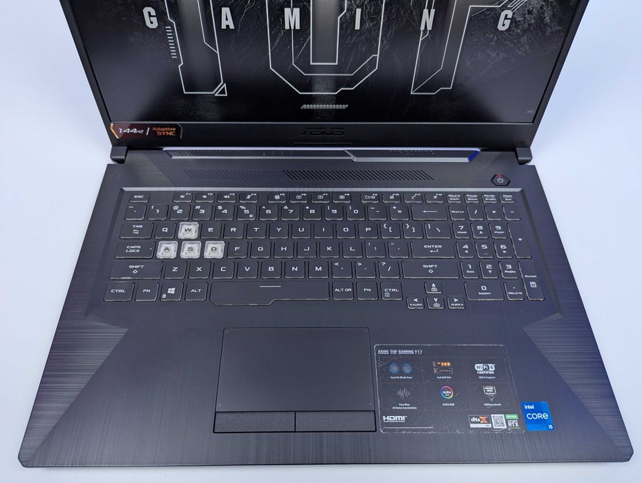 LAPTOP GAMINGOWY Asus TUF F17 RTX 3050 i5-11400H 144 hz komputer