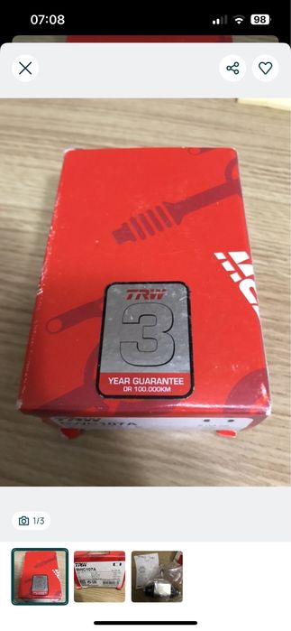 Cilindro do travão da roda TRW BWC107A Audi, VW, Seat - Novo