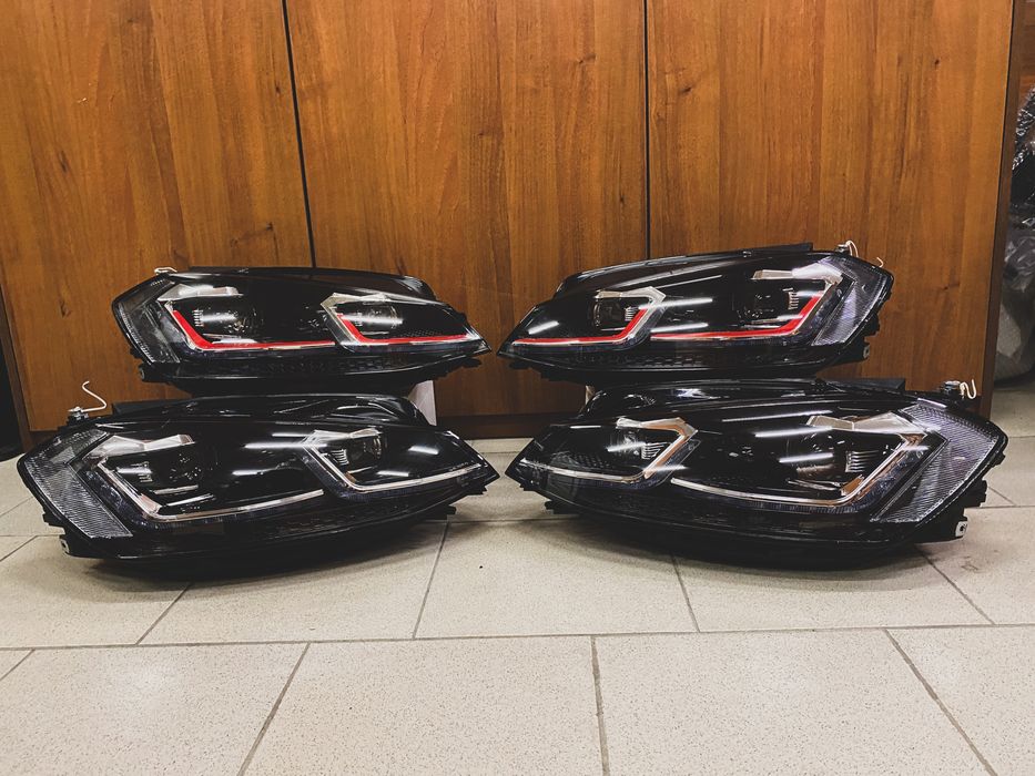 Фары передние фара левая правая Volkswagen Golf 7 7,5 LED