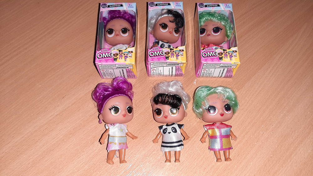 Ляльки ЛОЛ і інші  ляльки герої мультиків.