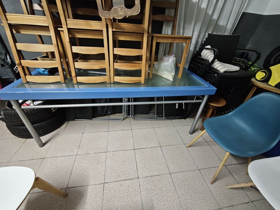 Mesa de jantar vidro