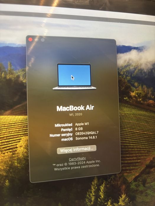 Apple Macbook Air M1 8GB 256GB