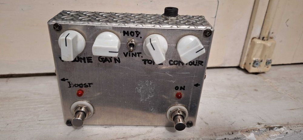 Pedal de Overdrive / Distortion / Boost Handmade Vintage Boutique