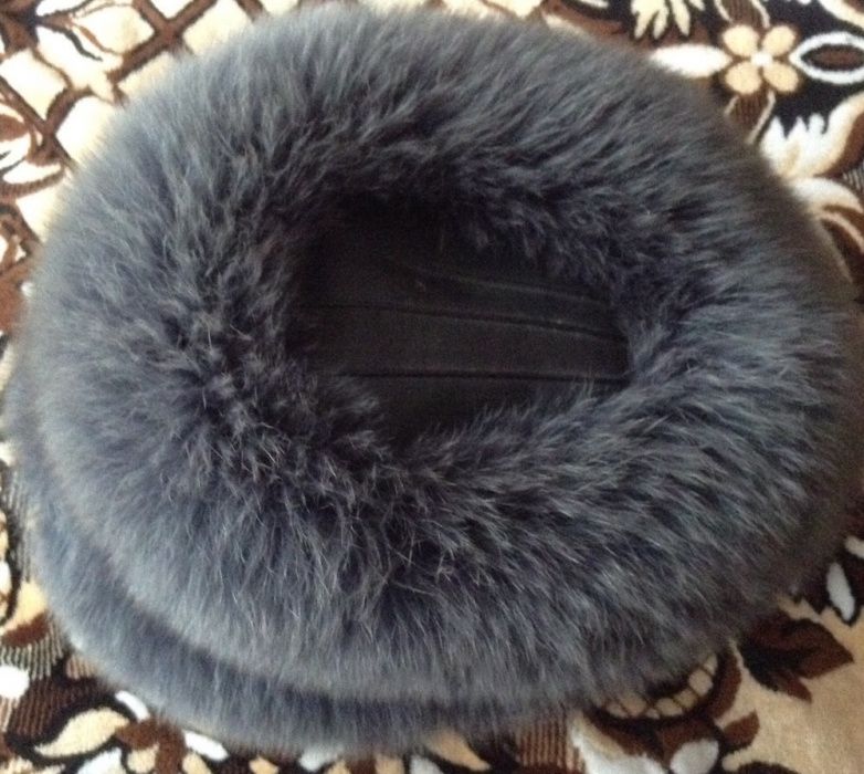 Шапка песцовая б/у