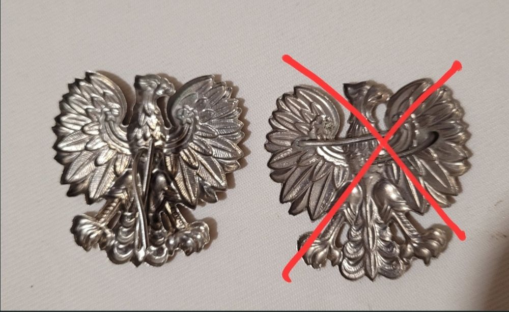 Orzełek metalowy