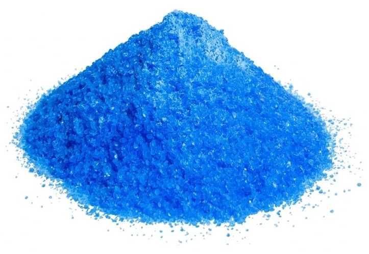 Засіб захисту рослин - Фунгіцид Мідний купорос фасуванням по 100 г