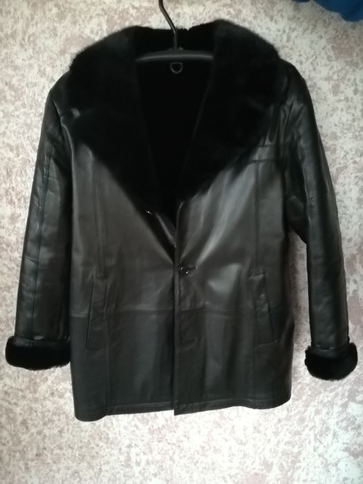 Дублянка чоловіча шкіряна