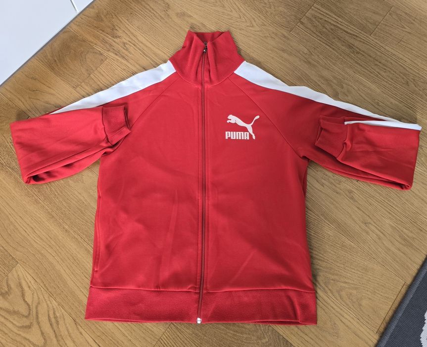 Bluza PUMA Retro Track Jacket Czerwona XL | Oldschool Styl