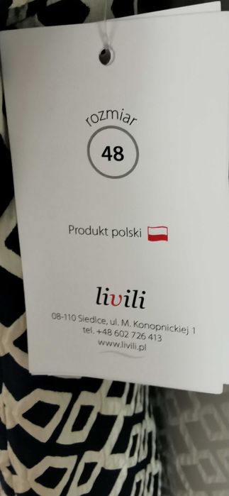 Nowa sukienka na wesele rozmiar 48