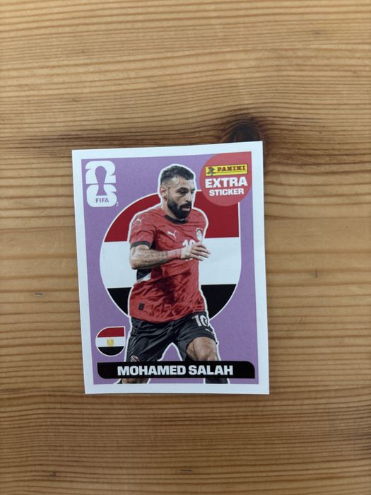 Cromos Extra Stickers - Mbappé (Bronze) e Salah (Regular)